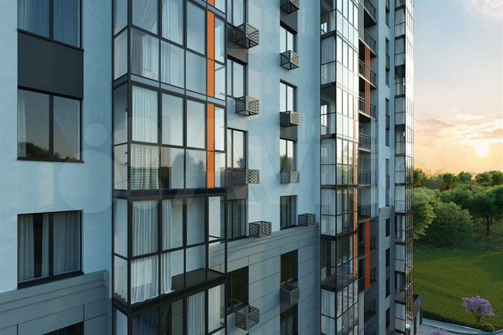 3-к. квартира, 86,1 м², 6/16 эт.