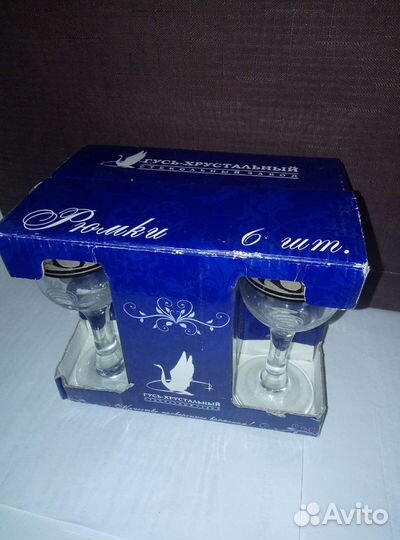 Набор рюмок Гусь-хрустальный 6 шт