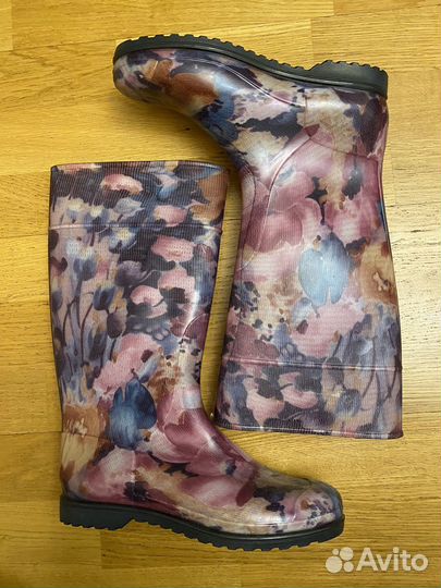 Сапоги женские резиновые