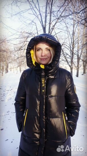 Пуховик зимний женский 48 50