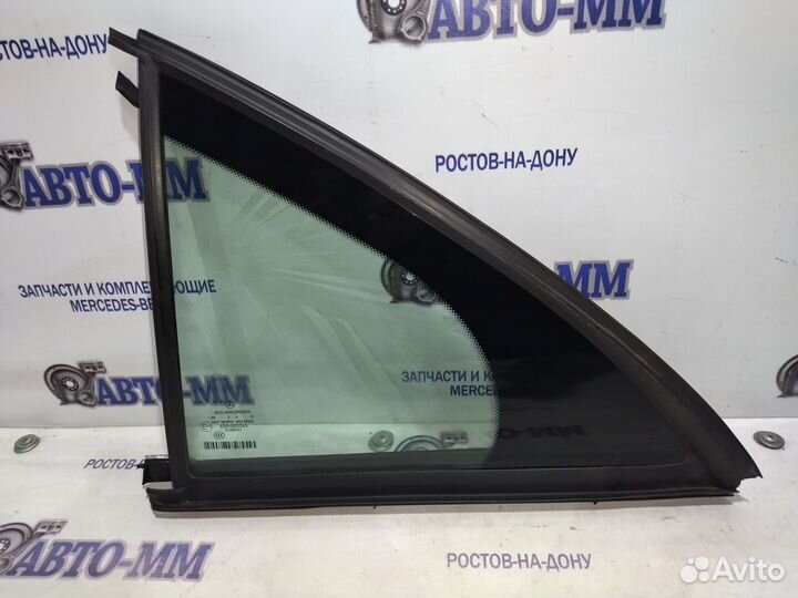 Форточка задняя левая Мерседес С W221 2005
