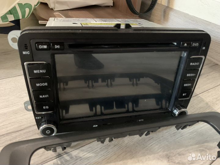 Магнитола 2din volkswagen skoda