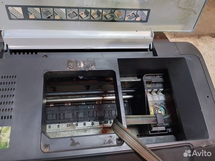 Принтер epson r270 (разбор)