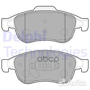 Колодки торм. диск. Fluence Megane III lp2152