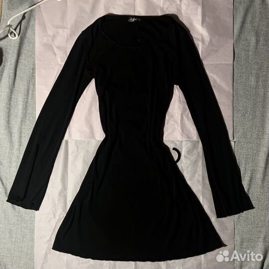 Платье с затяжкой