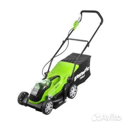 Газонокосилка Greenworks G40LM35 40V (35 см)