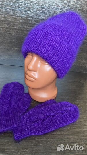 Шапка и варежки