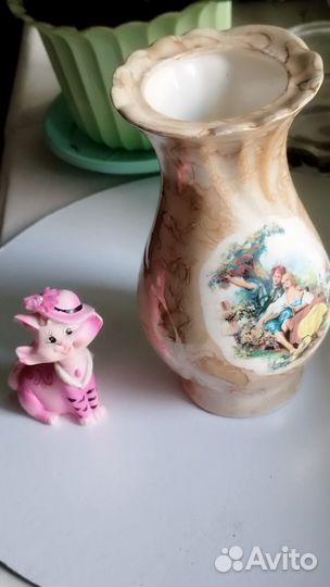 Вазочка керамика декоративная