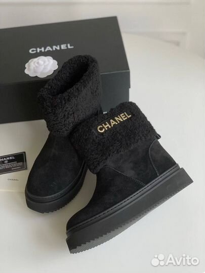 Женские ботинки chanel