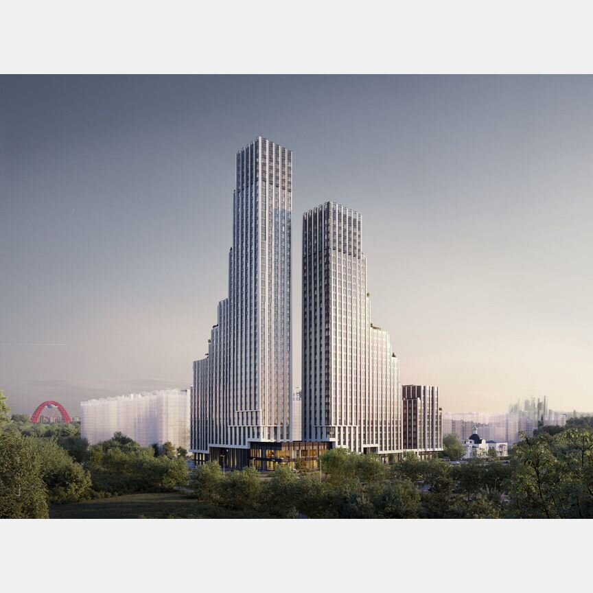 1-к. квартира, 61 м², 5/43 эт.