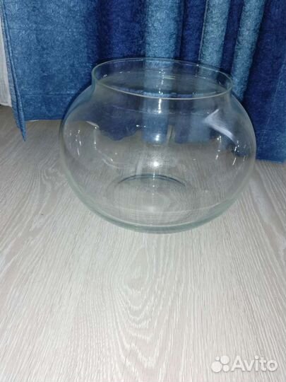 Аквариум ваза шар