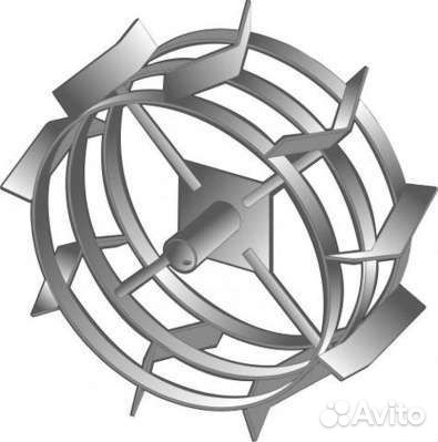 Грунтозацепы для мотоблока Целина мб-501, Салют, А