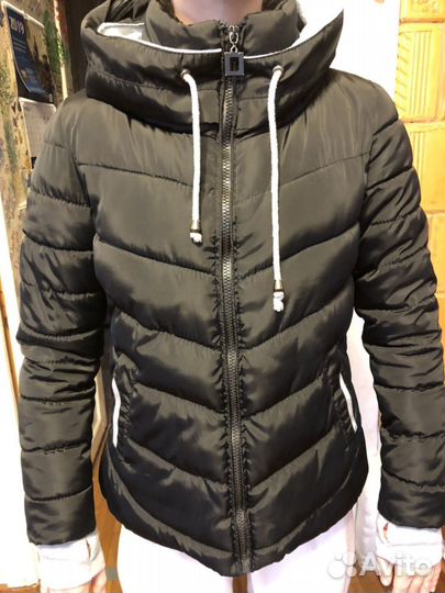 Куртка на пуху для девочки рост до 162