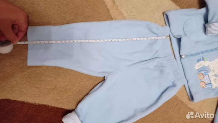 Флисовый детский костюм 2 шт