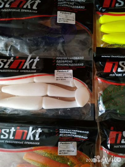 Приманки силиконовые