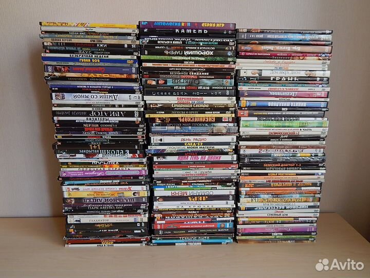 Диски DVD 170 шт