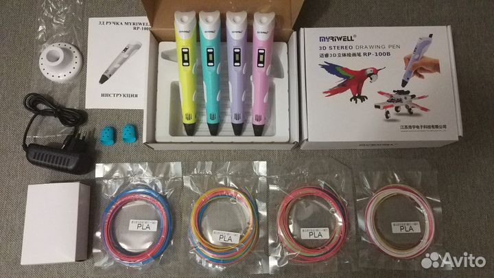 В продаже новые 3D-ручки и ABS пластик