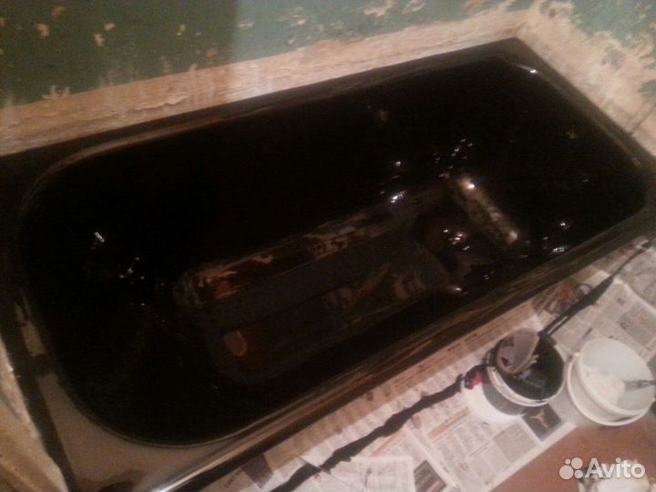 Реставрация ванн жидким акрилом