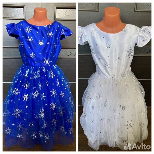 Новогодний костюм для девочки 128 134