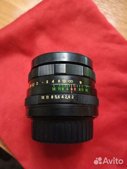 Гелиос-44М 2/58 M42 + переходник Nikon F