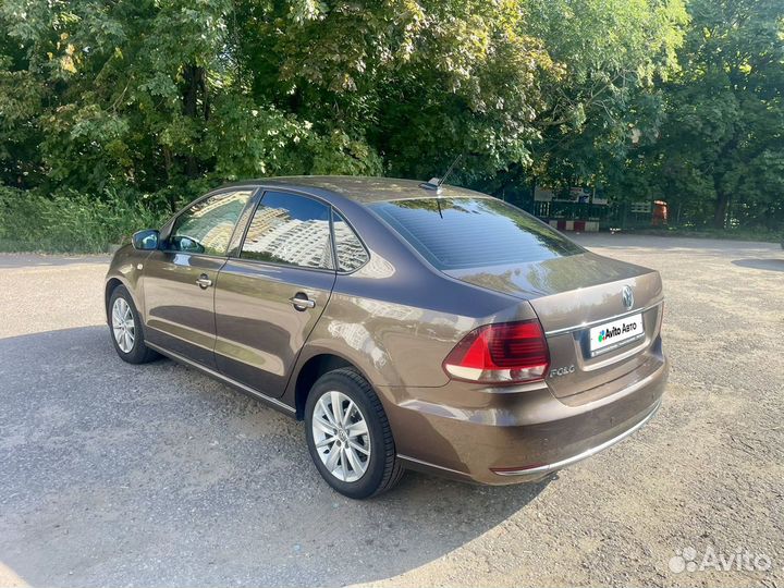 Volkswagen Polo 1.6 AT, 2017, 220 000 км