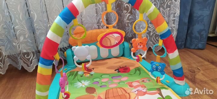 Развивающий коврик с пианино