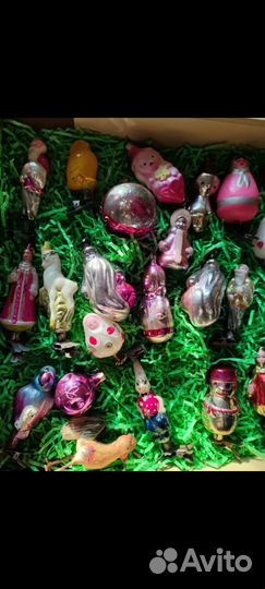 Елочные игрушки СССР