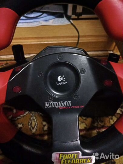 Руль с педалями