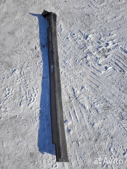 Накладка на порог правая hyundai Santa fe с 2018 г