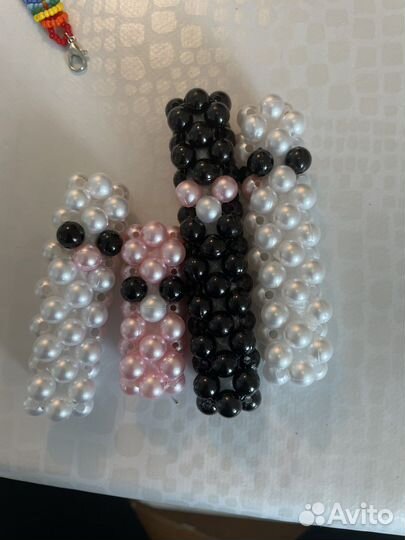 Червячок из бусин