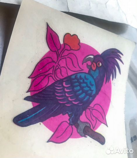 Детские открытки и переводные наклейки 80-х-90х