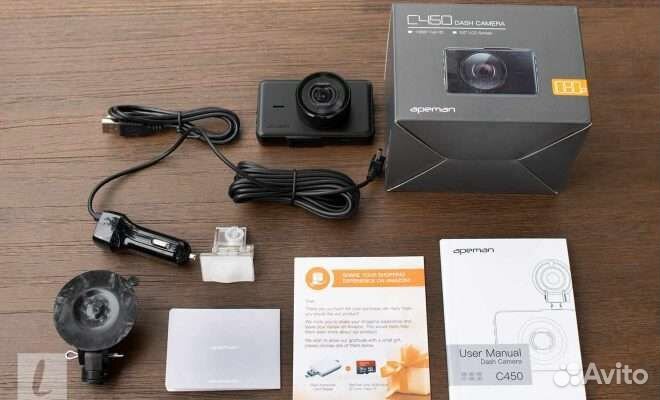 Новый видеорегистратор Apeman c450 dash cam