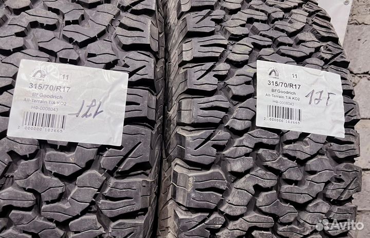 Bfgoodrich All-Terrain T/A KO2 315/70 R17 94Y
