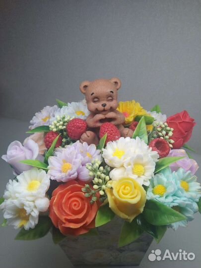 Букет из мыла