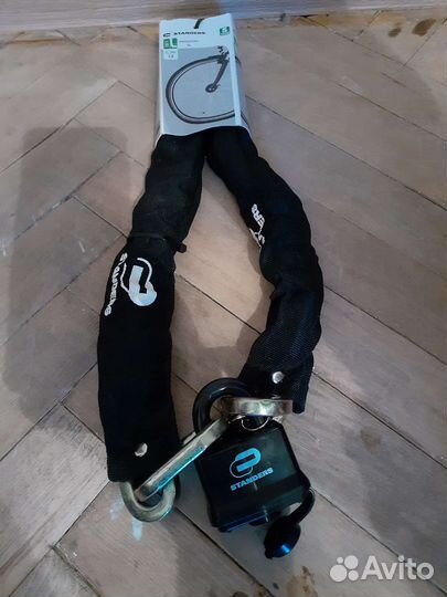 Цепь с замком для велосипеда