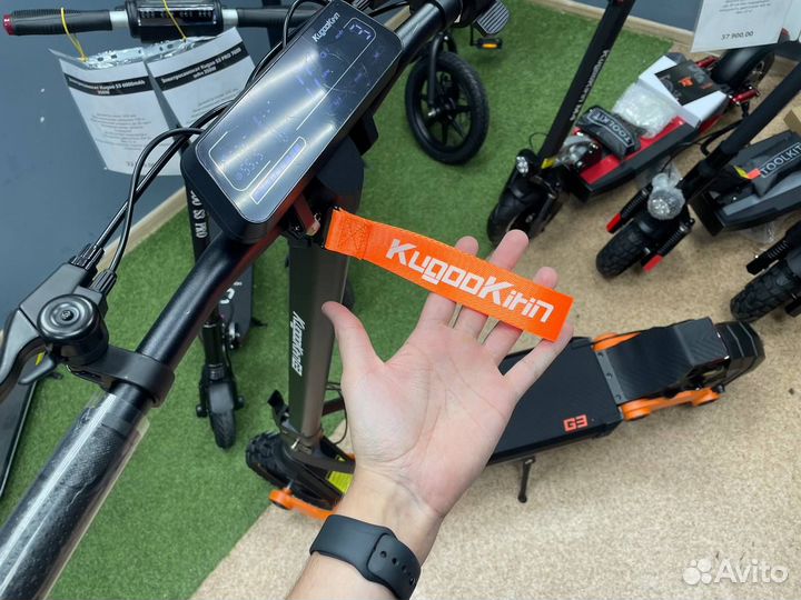 Электросамокат Kugoo G3 18000 мАч 1200W (Новый)