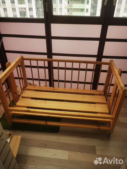 Детская кровать с матрасом