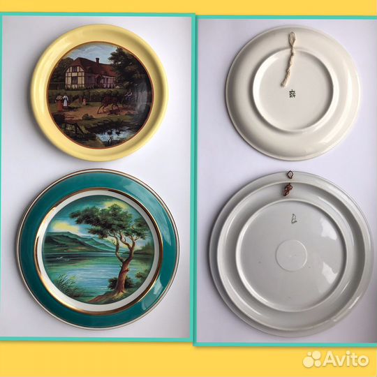 Декоративные настенные тарелки