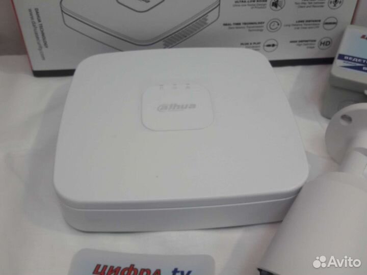 Комплект видеонаблюдения 4Мп Dahua 8 камер