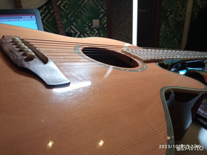 Электроакустическая гитара Aria fet-elite n