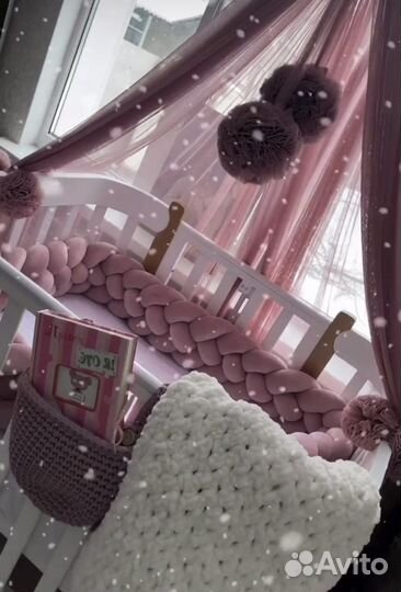 Комплект в кроватку с бортиками