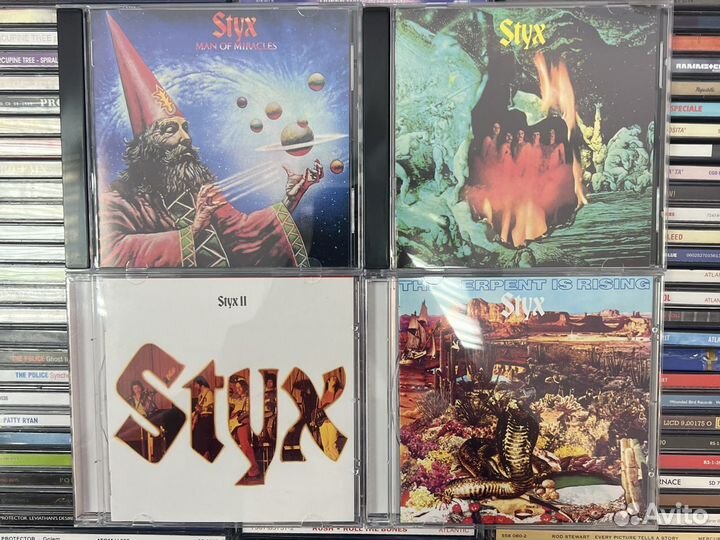 Музыкальные cd диски Styx