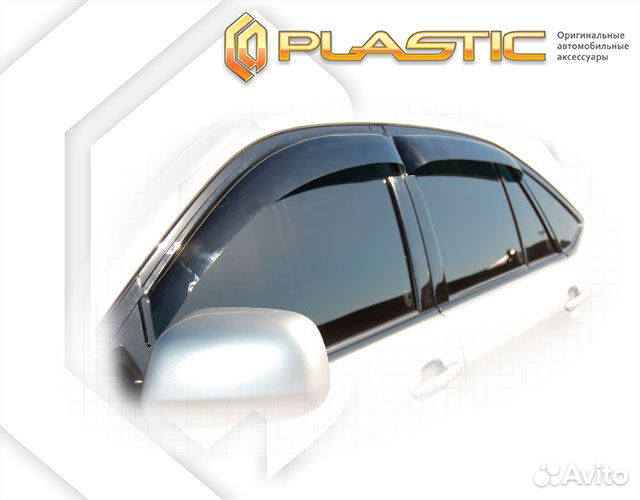 Ветровики дверей Toyota Harrier 2003-2013