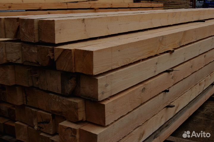 Строительный Брус из сосны