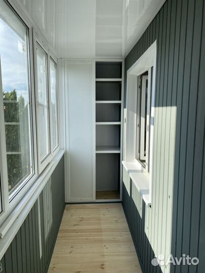 Отделка балконов