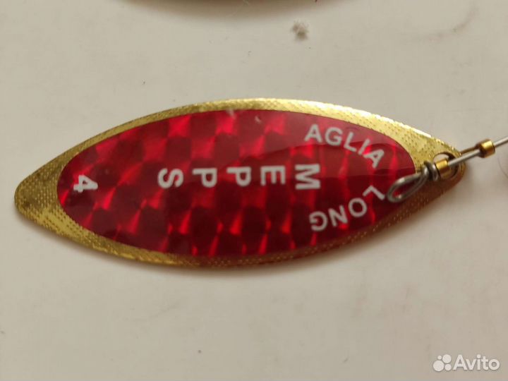 Блесна колебалка mepps Aglia Long Redbo 4