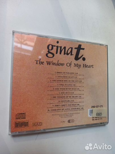 Компакт диск cd gina T