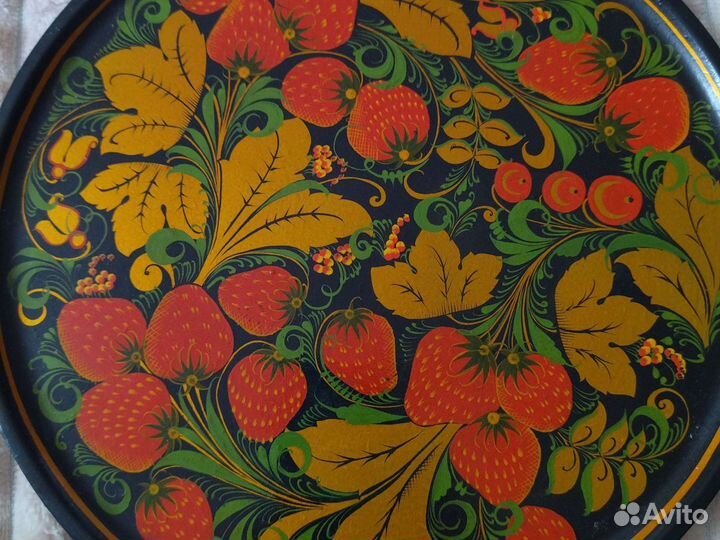 Тарелки хохлома