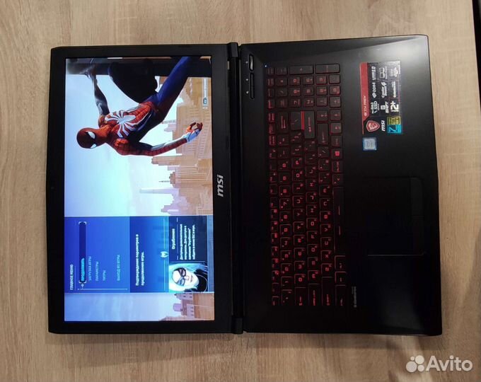 Игровой ноутбук msi 17.3 GL 72M 7REX