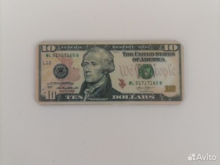 Магнитики на холодильник. Деньги США